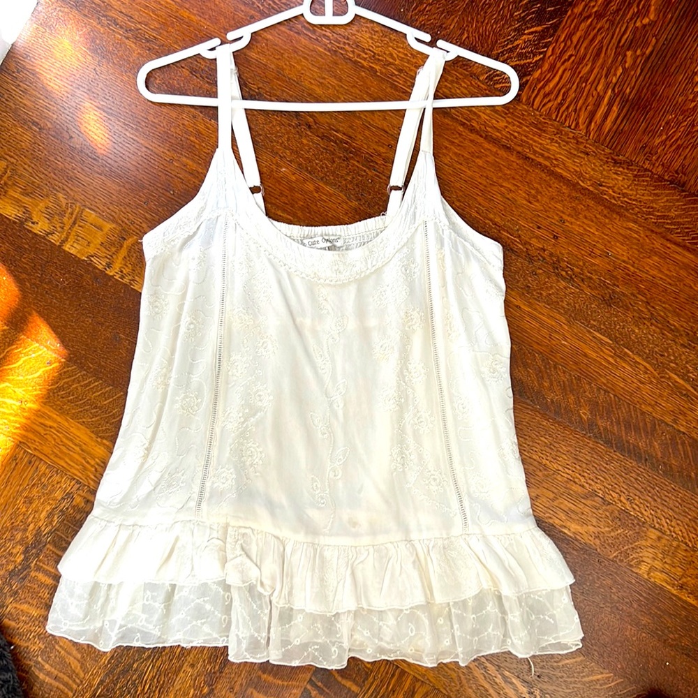 Cute Options bohemian white tank